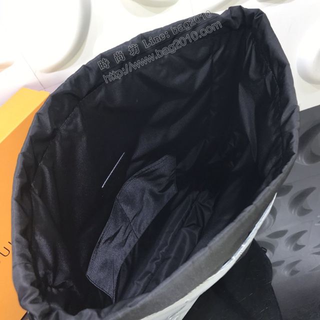 LV包 lv新款包 M44940 VIRGIL ABLOH雙肩背包 抽繩雙肩包2054 未來系列 LV後背包  ydh3426
